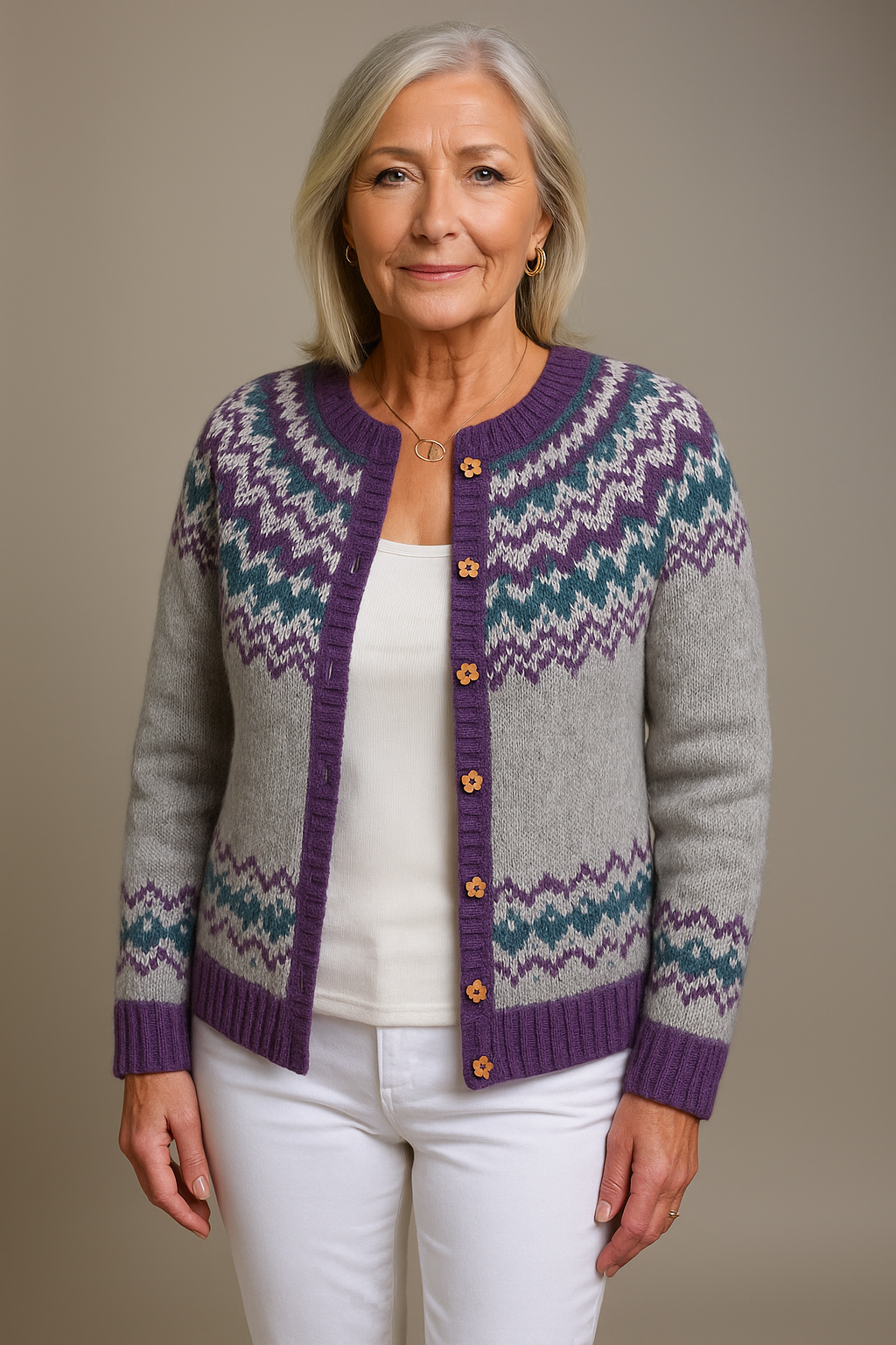 Naomie | Vintage Icelandic Cardigan