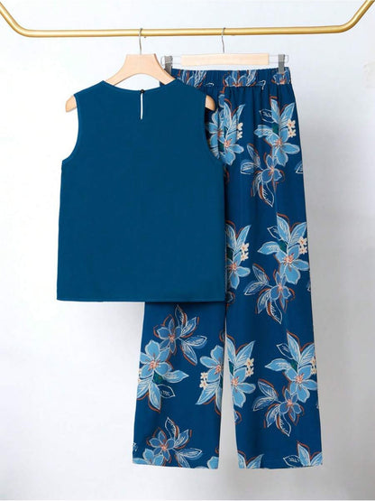 Kayla | Floral Retro Two-Piece Set