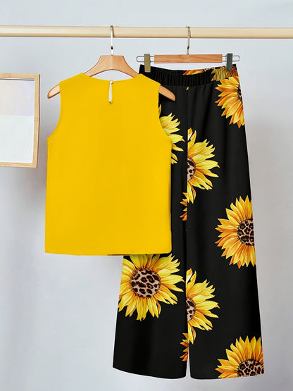 Cassidy | Sunflower Two-Piece Set
