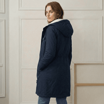 Women’s Cozy Hooded Weatherproof Coat