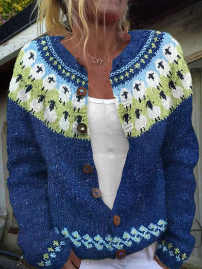 Sophie | Vintage Icelandic Cardigan
