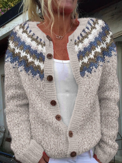 Peyton | Vintage Icelandic Cardigan