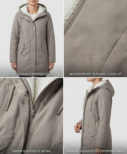 Women’s Hooded Weather Resistant Winter Coat