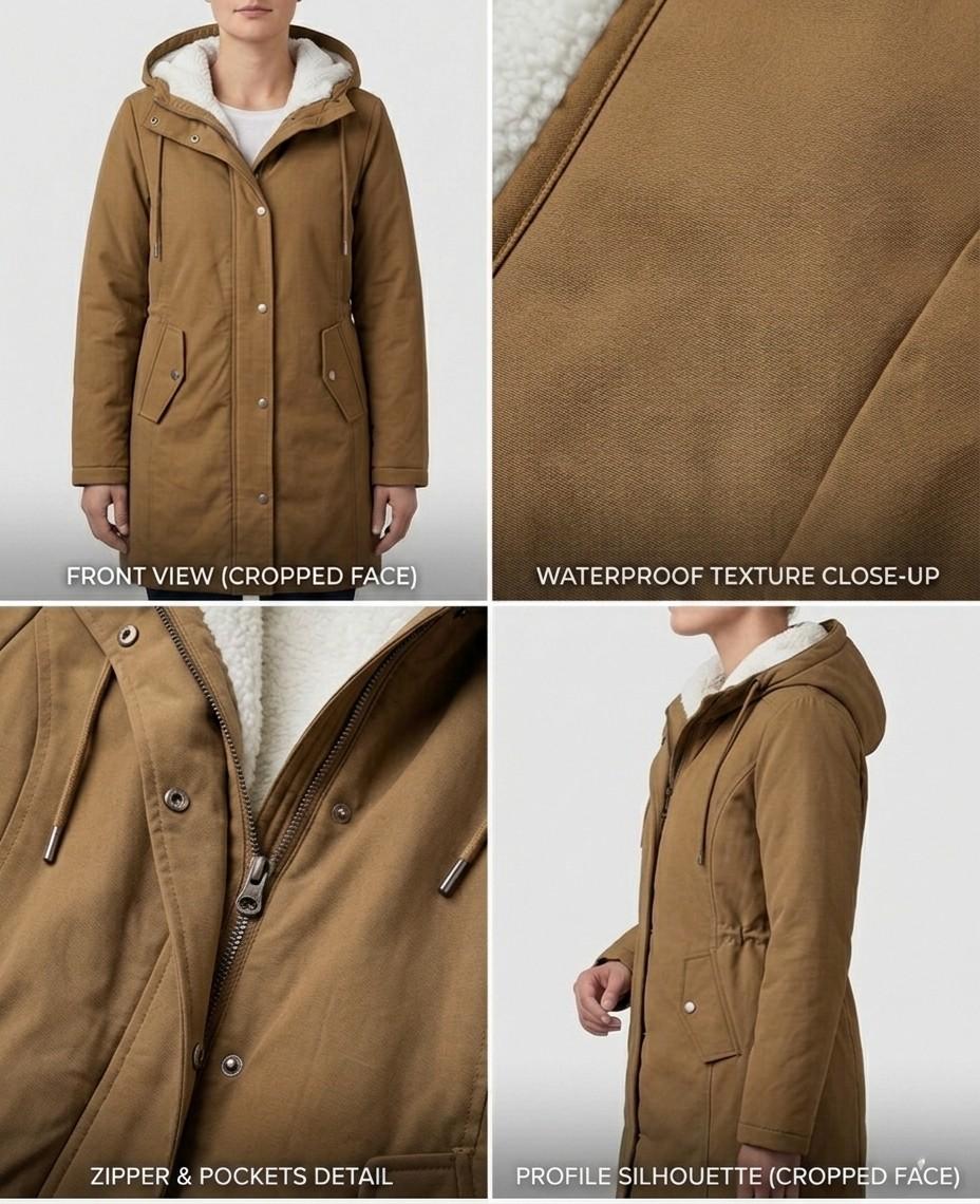 Women’s Hooded Weatherproof Winter Coat
