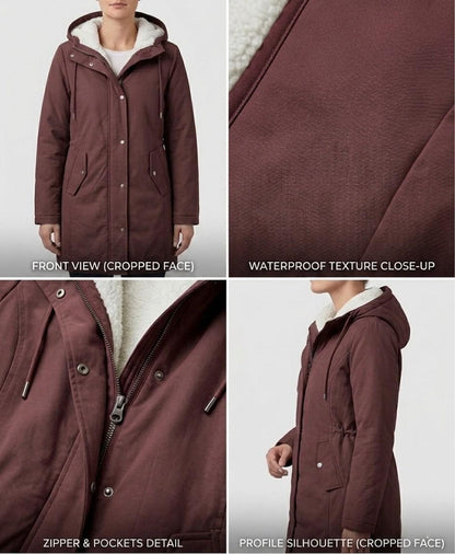 Women’s Hooded Weatherproof Winter Coat