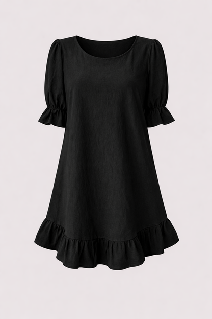 Livia | Ruffle Hem Mini Dress