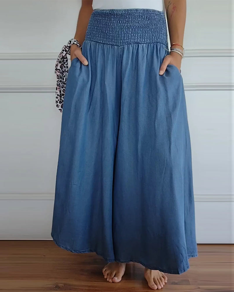 Reina - Comfy Wide-Leg Trousers