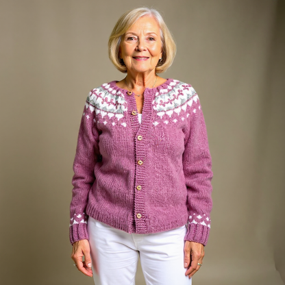 Maya | Vintage Icelandic Cardigan